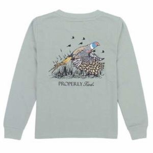 Properly Tied pheasant long sleeve shirt